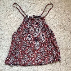 Patterned tank top